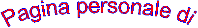 Pagina personale di